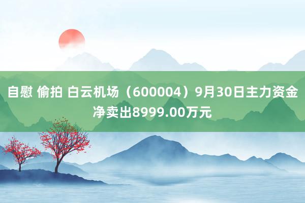 自慰 偷拍 白云机场（600004）9月30日主力资金净卖出8999.00万元